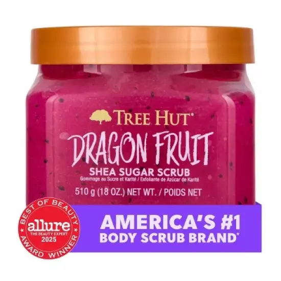 Tree Hut Dragon Fruit Shea Sugar Body Scrub - 18oz image {2}
