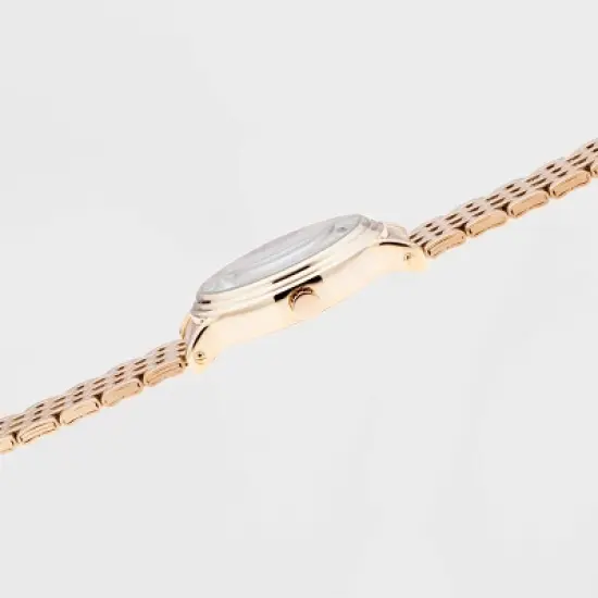 Women's Disney Mickey Mouse Vintage Bracelet Watch - Gold image {2}