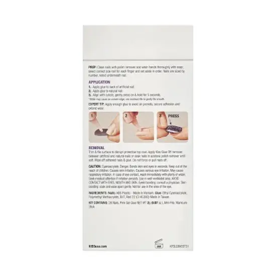 KISS Products Gel Fantasy Fake Nails - Midnight Snacks - 31ct image {6}