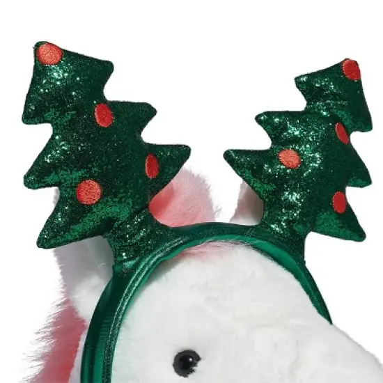 FAO Schwarz Pony with Tree Headband 12" Stuffed Animal image {6}