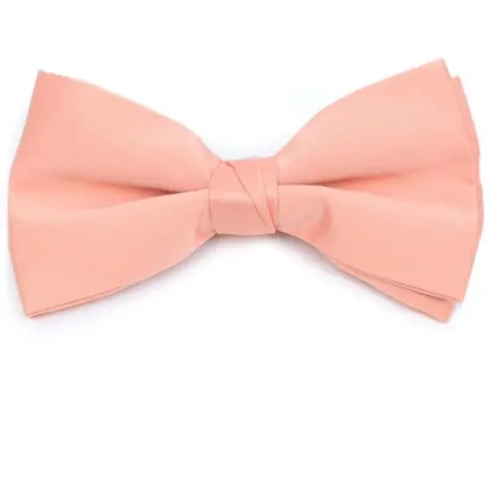 Men's Pre-tied Adjustable Length Bow Tie - Formal Tuxedo Solid Color image {22}