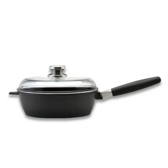 BergHOFF Scala Non-stick Cast Aluminum Saute Pan, Detachable Handle, Glass Lid image {9}