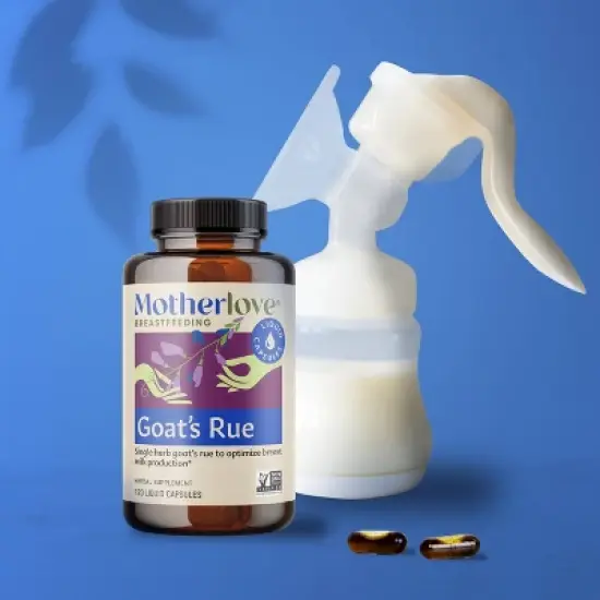 Motherlove Goats Rue Vegan Dietary Supplement Capsules - 120ct image {1}