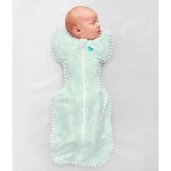 Love To Dream Swaddle UP Adaptive Organic Swaddle Wrap - Celestial Dot Mint image {4}