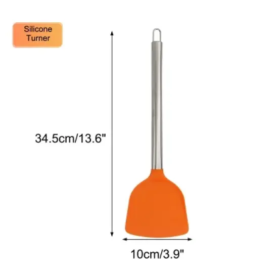 Unique Bargains Heat Resistant Non-scratch Non-Stick Seamless Spatula image {1}