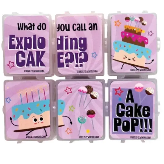 Link Up Scented Kneaded Erasers (6 Pack) - Mystery Puzzle & Fun Scents image {1}