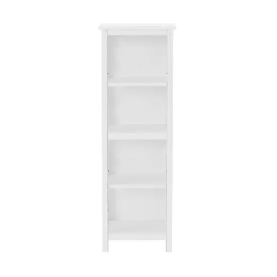 Coventry Bath Tall Storage Shelf White - Alaterre Furniture image {2}