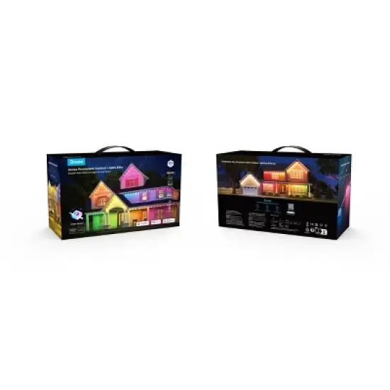 Govee 100ft RGBICW White Permanent Outdoor Lights Elite: LED String Lights, 72 Counts image {8}