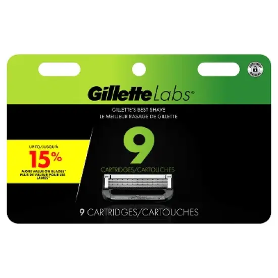 GilletteLabs Razor Blade Refills Compatible with Exfoliating Bar and Heated Razor image {1}