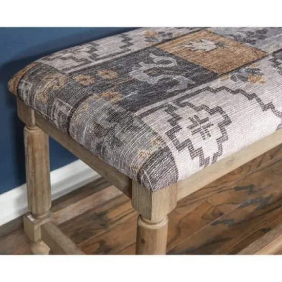 Kaya Bench Gray - Linon image {8}