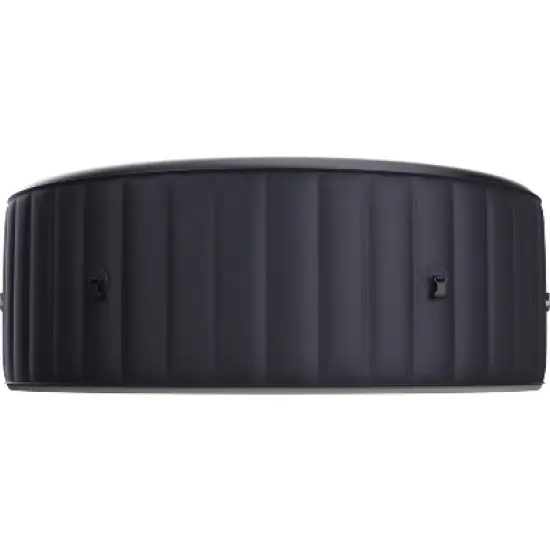 MSpa Aurora Round Bubble Spa with Thermal Cover 245 Gal 138 Electric 110 Volt AC Inflatable Hot Tub image {2}