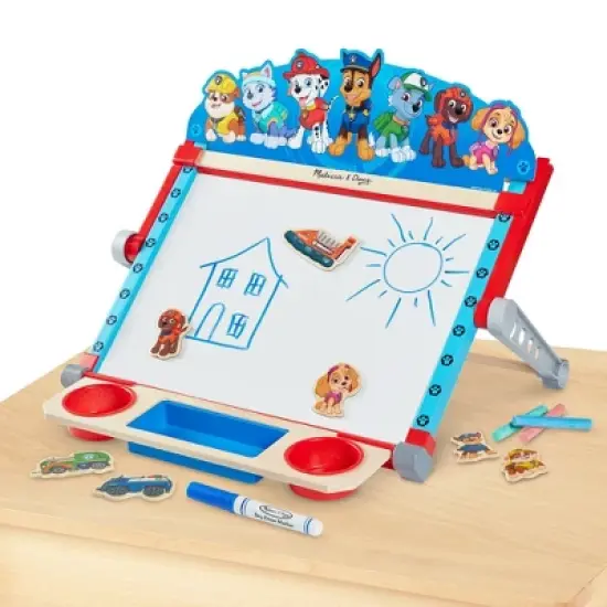 Melissa & Doug PAW Patrol Easel/Table Top Art Activity Center image {6}