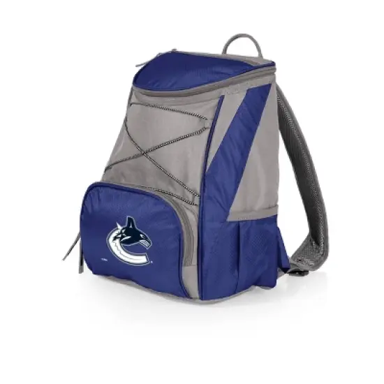 NHL Vancouver Canucks PTX Backpack Cooler - Navy Blue image {2}