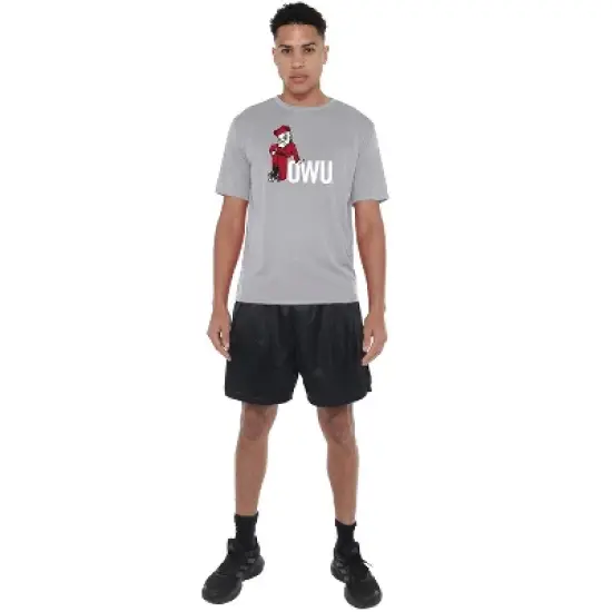 Men's Campus Lab Ohio Wesleyan University Men's Sport Active T-Shirt Primary Logo image {2}