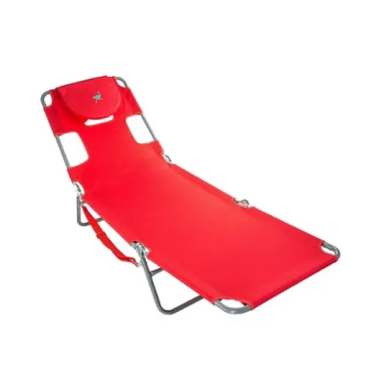 Ostrich Chaise Lounge Folding Portable Sunbathing Poolside Beach Chair (3 Pack) image {2}