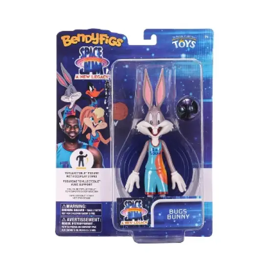 Space Jam: A New Legacy BendyFigs Collectible Figure Bugs Bunny image {6}
