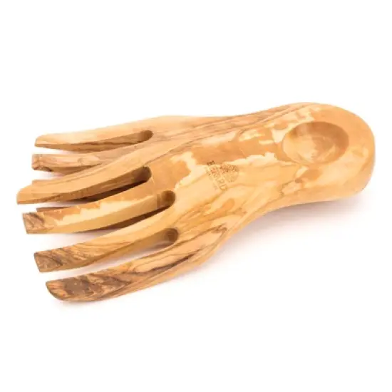 Berard Olive Wood Salad Serving Hands, 2 Piece Set image {6}