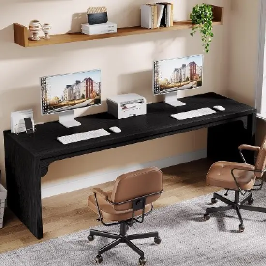 Tribesigns 78.7" Long Double Computer Desk Workstation for Home Office image {7}