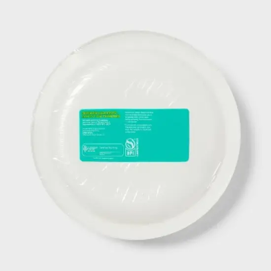 Dogs Paper Plate 8.5" - 40ct - up&up&trade; image {2}