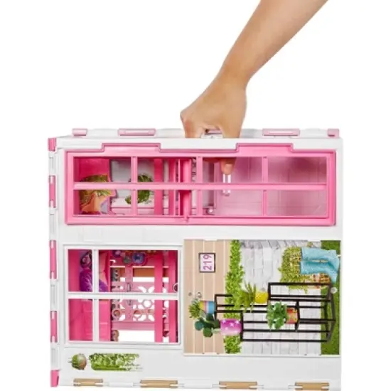 Barbie Dollhouse Playset - 2 Levels & 4 Play Areas image {5}