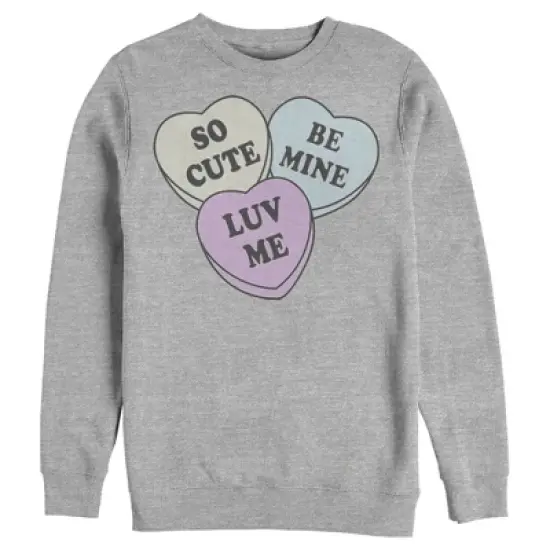 Men's Lost Gods Valentine's Day Candy Hearts Sweatshirt image {3}