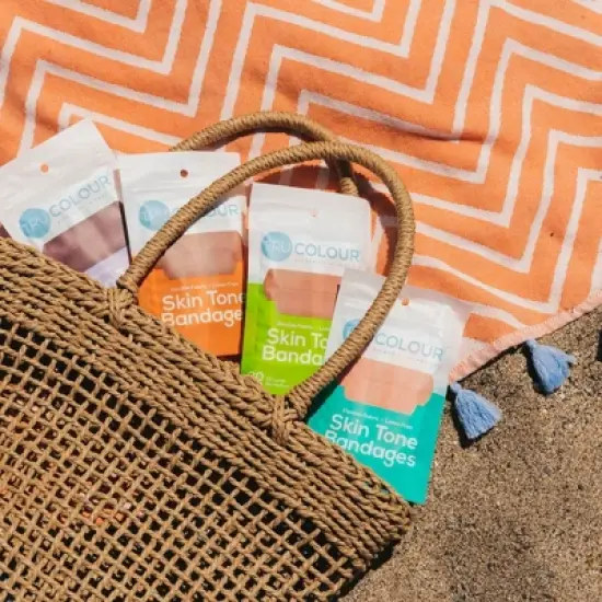 TruColour Skin Tone Shade Adhesive Strips, Brown image {6}