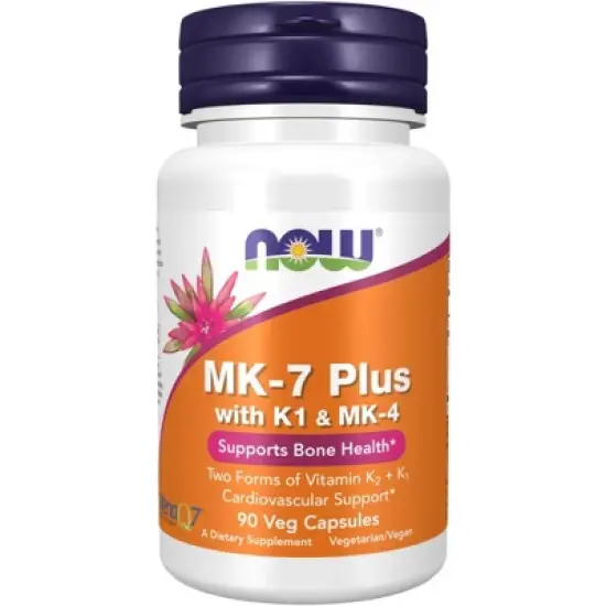 MK-7 Plus with K1 & MK-4 by Now Foods  -  90 Capsule image {3}