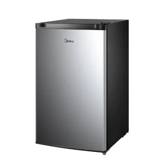 Midea 4.4 cu ft Compact Refrigerator: Energy Star Certified, Freestanding, Space-Saving, Adjustable Shelves, Dorm Fridge image {1}