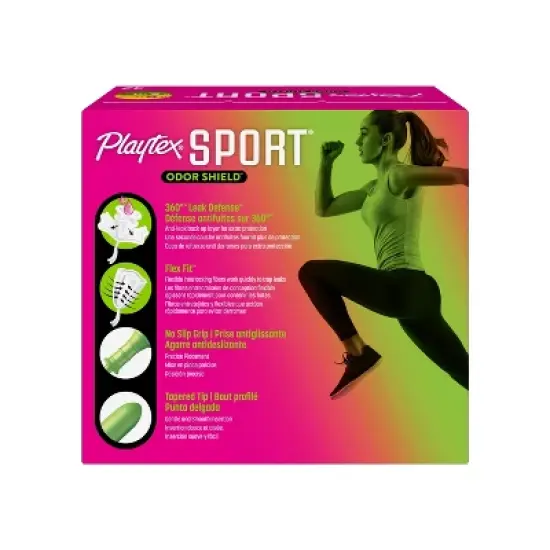 Playtex Sports Plastic Unscented Multipack Tampons image {1}