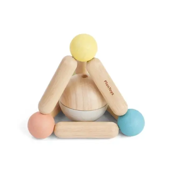 Plantoys| Triangle Clutching Toy - Pastel Series image {2}