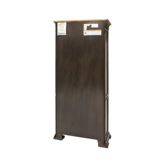 78" Sonoma Open Bookcase Brown - Martin Furniture image {2}