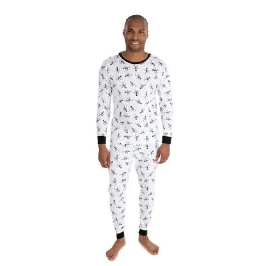 Leveret Mens Two Piece Cotton Halloween Pajamas image {3}