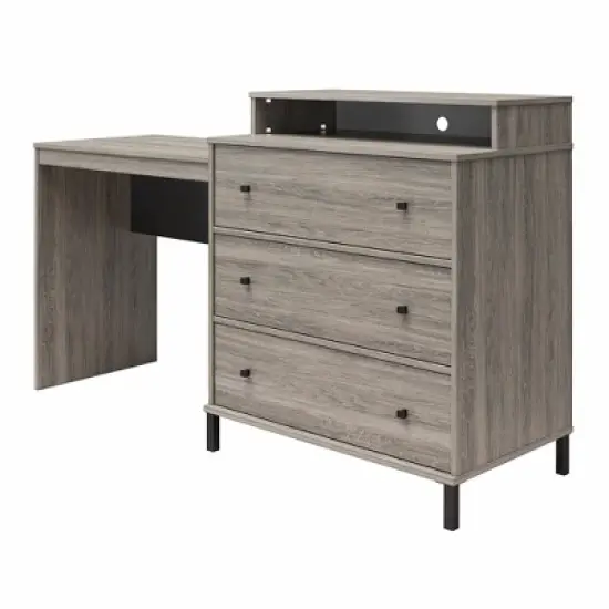 Kalissa Dresser Combo with Wireless Charger Desk - Novogratz image {4}