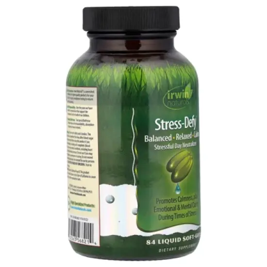 Irwin Naturals Stress-Defy&reg;, 84 Liquid Soft-Gels image {3}