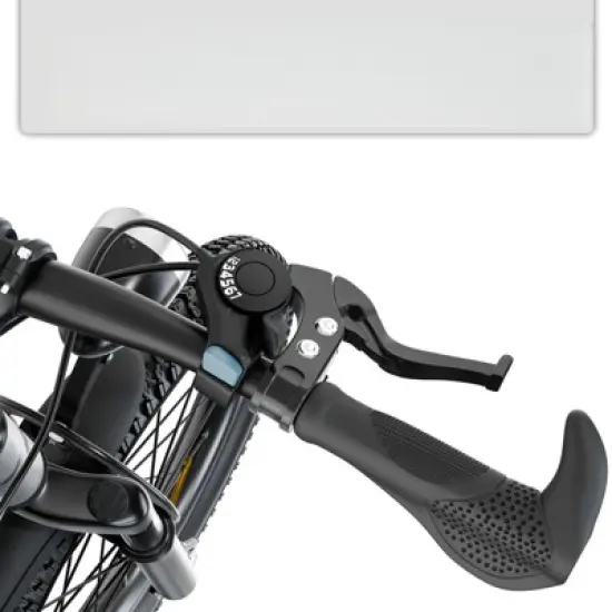 DSVIMOY 24 Inch Kids Mountain Bike for Boys & Girls Ages 7-12, 7-Speed Gears, Silver, 62.4"*25"*39" image {4}