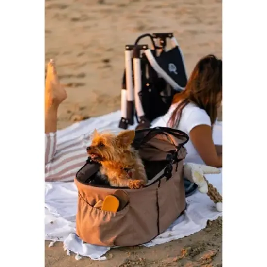 Petique Newport 3-in-1 Travel System Comfortable & Spacious Pet Animal Stroller image {10}