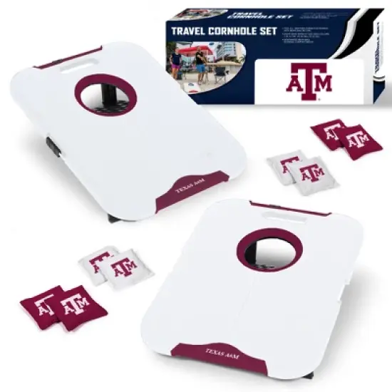 NCAA Texas A&M Aggies All-Weather Travel Cornhole Set image {6}