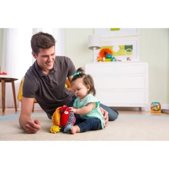 Lamaze Grab & Hide Ball Baby Toy image {3}