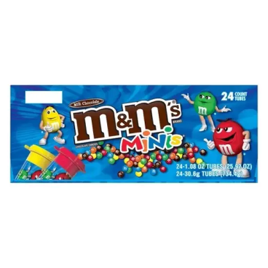 M&M'S MINIS Milk Chocolate Candy - 24ct image {1}