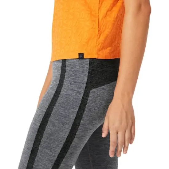 ASICS Women's Cropped Logo Jacquard Tank Training Apparel 2032B790 image {3}