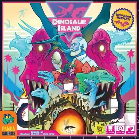 Dinosaur Island Game: Asmodee Board Game for Creative Thinking & Problem Solving image {2}