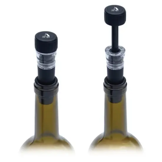 Soiree Stopair Wine Stopper and Preserver image {2}