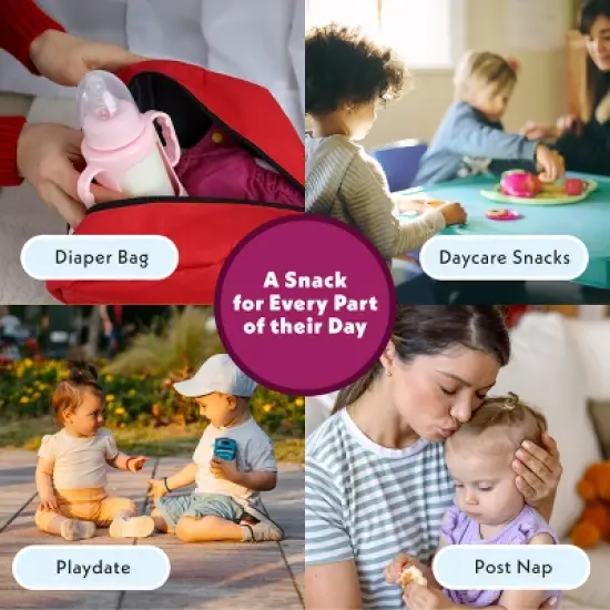 Once Upon a Farm Smart Wheels Baby Meals - Rasp-Berry & Kale - 0.67oz/5ct image {5}