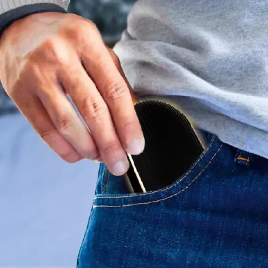 Handy Heater 2pk Pocket Warmers: Aluminum, 4-Hour Duration, 131&deg;F Max, Lithium Ion Battery Included, 0.26 lbs image {3}