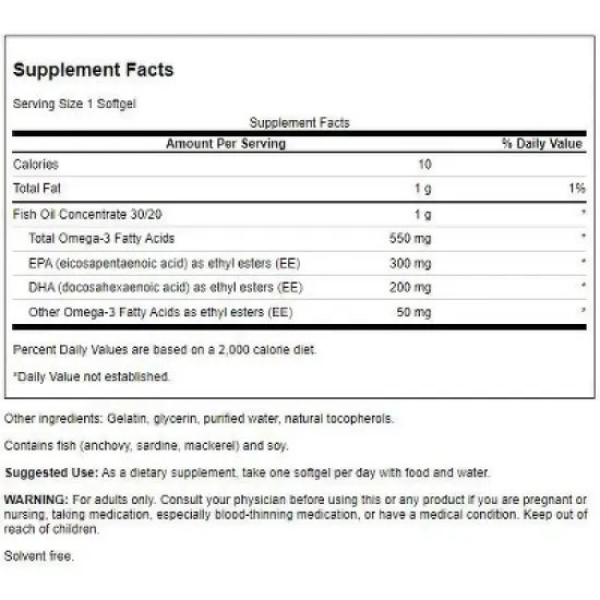 Swanson Super Epa 100 Softgels image {1}