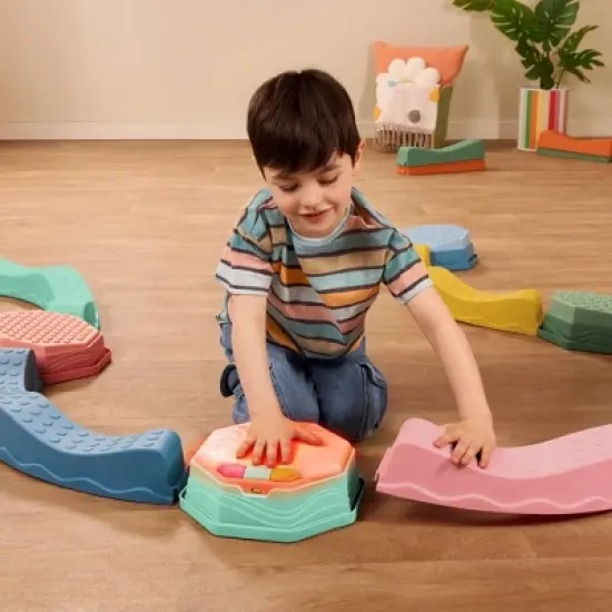 B. toys Balance Beams - Balance & Groove Set Balance Board image {3}