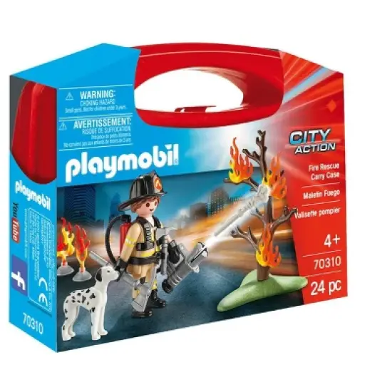 Playmobil Fire Rescue Carry Case image {2}