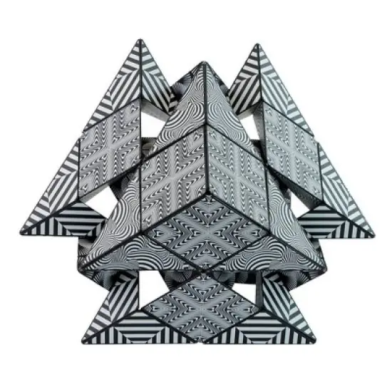 Shashibo Black and White Fidget and Sensory Toy image {6}