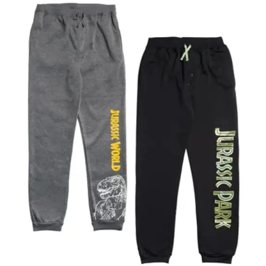 Jurassic World Jurassic Park T-Rex Fleece 2 Pack Jogger Pants Toddler image {9}
