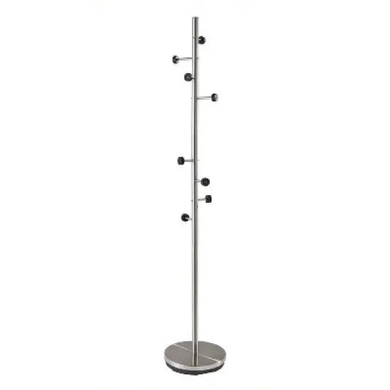 Swizzle Coat Rack Steel - Adesso image {2}
